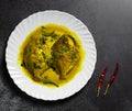 Pomfret in mustard gravy) is an authentic Bengali recipe which is made with pomfret fish.Pomfret fish curry