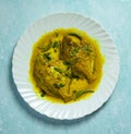 Pomfret in mustard gravy) is an authentic Bengali recipe which is made with pomfret fish.Pomfret fish curry