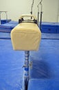 Pommel Horse end view Royalty Free Stock Photo