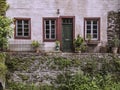 Beautiful old German farmhouse in the wine region along the Moselle