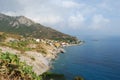 Pomonte gulf on the island of Elba Royalty Free Stock Photo