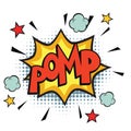 Pomp comic word