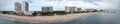 Pompano Beach Florida Pier Panorama Construction