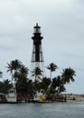 Pompano Beach Lighthouse Royalty Free Stock Photo