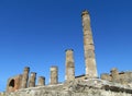 Pompei ancient Roman ruins - Pompei Scavi walls and columns