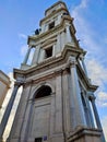 Pompei - Campanile del Santuario della Beata Vergine del Rosario Royalty Free Stock Photo