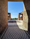 Pompei - Casa dei Mosaici Geometrici dall`entrata