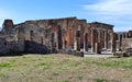 Pompei - Comitium prospiciente il Foro Royalty Free Stock Photo