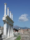 Pompei excavations, Naples, Italy Royalty Free Stock Photo