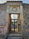 Pompei - Ingresso della Casa di Ottavio Quartione su Via dell`Abbondanza