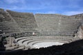 Pompei - Odeion (the little theater) Royalty Free Stock Photo