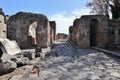 Pompei - Porta Ercolano da Via della Tombe nel Parco Archeologico