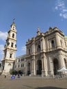 Pompei Sanctuary in Naples in Italy