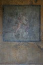 Pompeian fresco. Pompeii (Naples - Italy)