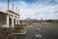Pompeii archaeological park near Naples, Italy
