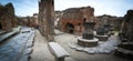 Antique bakery in Pompeii streets