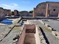 Pompei - Scorcio della Casa dei Mosaici Geometrici