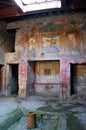 Pompeii Home Interior Royalty Free Stock Photo