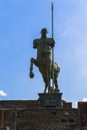 Pompeii, Italy Statue of Centaur. Royalty Free Stock Photo