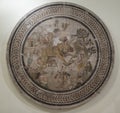Pompeii - Lion, Dionysus and maenad