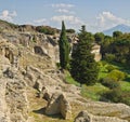 Pompeii Ruins, Italy Royalty Free Stock Photo