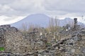 Pompeii ruins, italy Royalty Free Stock Photo