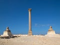 Pompey`s Pillar in Alexandria