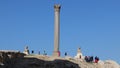 Archaeological site at the Ruins of the Pompeyâs Pillar, Alexandria, Egypt