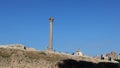 Archaeological site at the Ruins of the Pompeyâs Pillar, Alexandria, Egypt