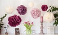 PomPom decoration Royalty Free Stock Photo