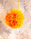 Pompom decoration Royalty Free Stock Photo