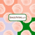 Pompons Pattern Royalty Free Stock Photo