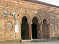 Pomposa Abbey Benedictine monastery in northern Italy Royalty Free Stock Photo