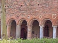 Pomposa Abbey Benedictine monastery in northern Italy Royalty Free Stock Photo