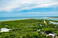 Panoramic view of Ponce de Leon Inlet area from lighthouse 2