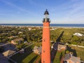 Ponce de Leon Inlet Lighthouse, Florida, USA Royalty Free Stock Photo
