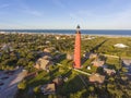 Ponce de Leon Inlet Lighthouse, Florida, USA Royalty Free Stock Photo