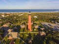 Ponce de Leon Inlet Lighthouse, Florida, USA Royalty Free Stock Photo