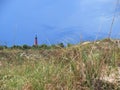 Ponce Inlet Lighthouse behind the Dunes Royalty Free Stock Photo