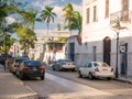 Ponce, Puerto Rico. January 2021.The old town of the city of Ponce in Puerto Rico, United States