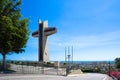 Ponce Puerto Rico view of Cerro Del Vigia Crucifix Royalty Free Stock Photo