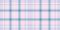 Poncho texture fabric tartan, elegance vector textile background. Nice pattern check plaid seamless in light and pink lace colors Royalty Free Stock Photo