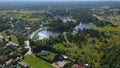 Pond Beautiful Landscape Konskie Zalew Piekny Krajobraz Aerial View Poland