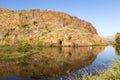 Pond at edge of Lake Argyle Western Australi Royalty Free Stock Photo