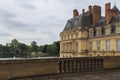 The pond of Fontainebleau Palace