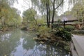 Pond garden of wuhou temple, adobe rgb