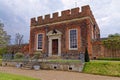 Pond gardens and Banqueting House - Hampton Court Palace Royalty Free Stock Photo