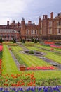 Pond gardens at Hampton Court Palace Royalty Free Stock Photo