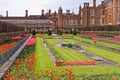 Pond gardens at Hampton Court Palace Royalty Free Stock Photo