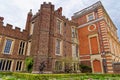 Pond gardens at Hampton Court Palace Royalty Free Stock Photo